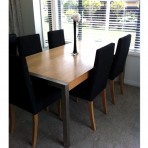 Urbanite Table #4 & Cello Dining Chairs