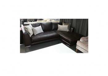 Bruno Leather Corner Sofa